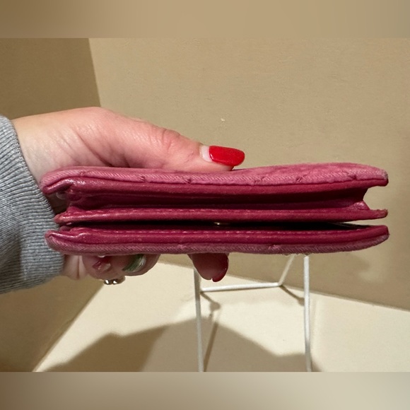 Gucci Pink Velvet Small Love GG Marmont Wallet w/box and dustbag - Picture 6 of 13